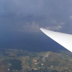 Flugwegposition um 15:04:22: Aufgenommen in der Nähe von Département Hautes-Alpes, Frankreich in 2445 Meter